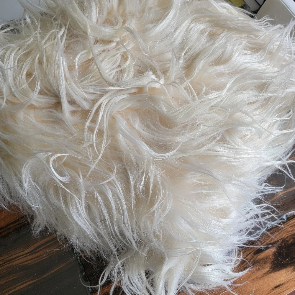 Silky Longhair Sheepskin Pillow